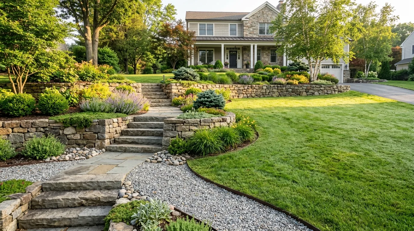 Structured Hardscape Layers